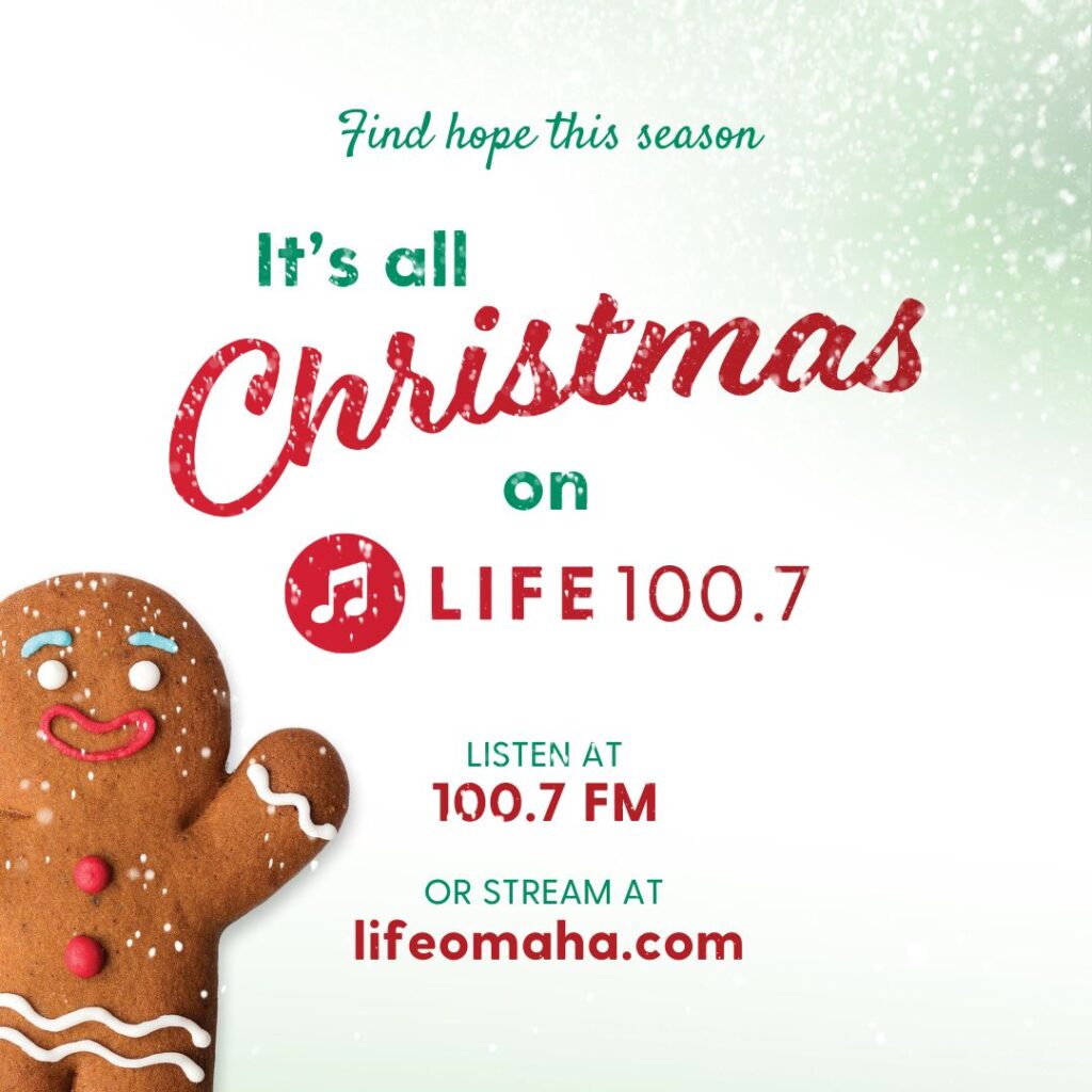 Life 1007 Christmas Invite with Charlie the gingerbread man on the left side